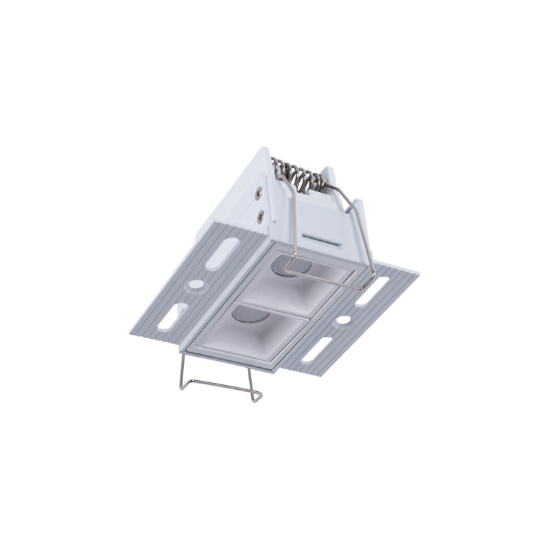 LED lineaire spot voor inbouw in gipsplaat - 4W - UGR18 - CRI90 - Wit