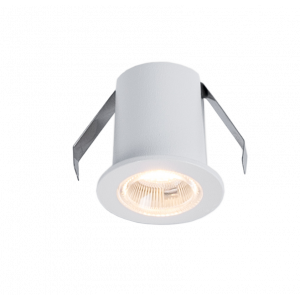 2W ronde LED inbouwdownlight - Osram Chip - UGR18 - gesneden Ø 25mm - Wit