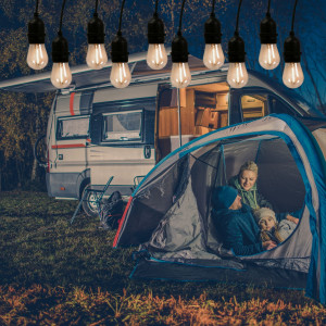 camping-warme verlichting