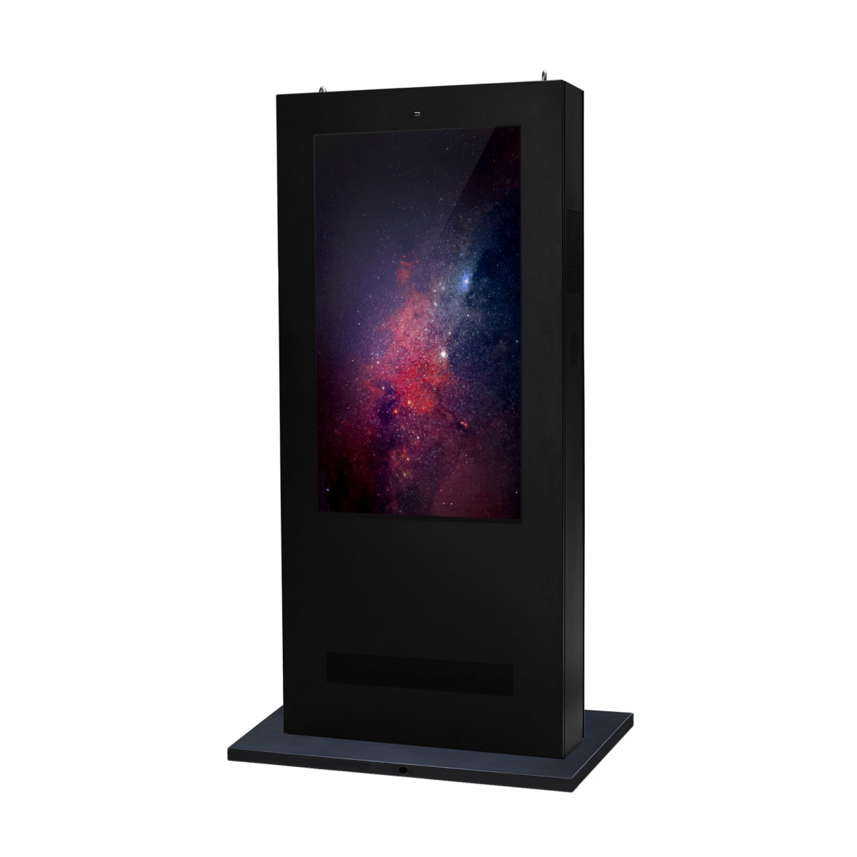 Buitenreclame totem LCD-scherm 55" - Dubbelzijdig - Touch - Android