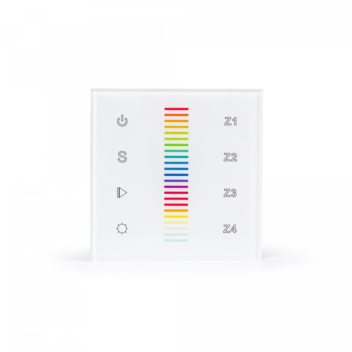 Touch bedieningspaneel "Sunricher" - 4 zones - RGB - Perfect RF