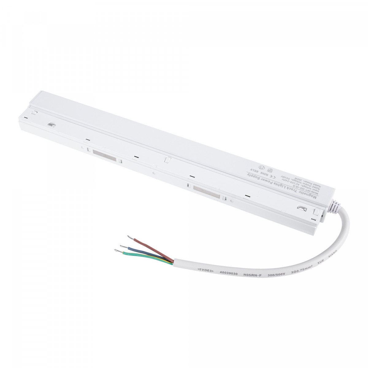 Voeding voor magnetische rail 48V 200W - Wit