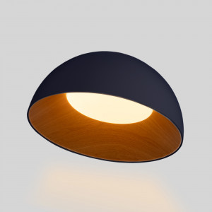 CCT 24W LED plafondlamp - Hout effect - ø50cm