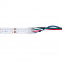 Hippo RGB COB Strip aan Kabel - 12mm PCB - 4 pinnen - IP20 - Max. 24V