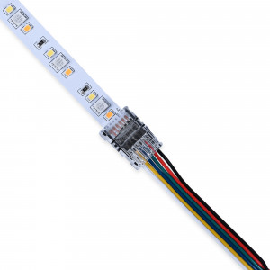 Hippo RGB + CCT SMD Strip to Wire Connector - PCB 12mm - 6 pins - IP20 - Max. 24V