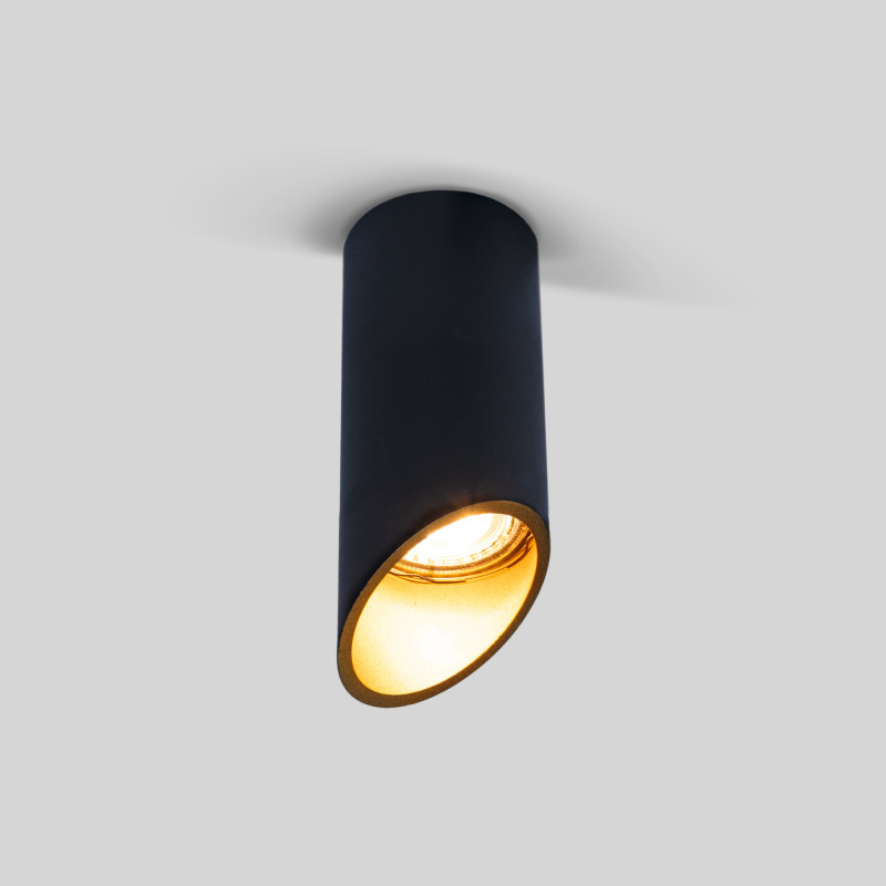 Aluminium plafondlamp "Malvi" - Afgeschuind - 15cm - GU10