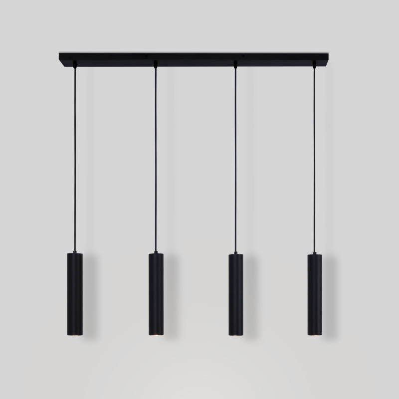 Viervoudige minimalistische hanglamp "Bila 4" - GU10