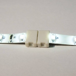 Connector voor enkelkleurige LED-strips 8mm direct zonder kabel