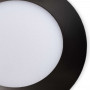 Downlight zwart LED ultra slim 6W - CCT - gesneden Ø 110mm