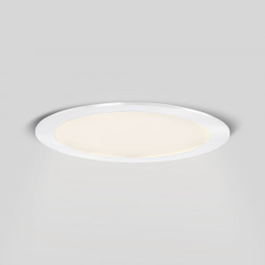 Downlight aluminium wit LED ultra slim 18W - CCT - gesneden Ø 208mm