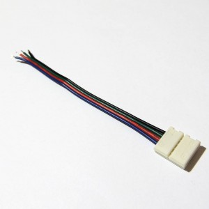 1 cm RGB LED-strip naar kabelconnector