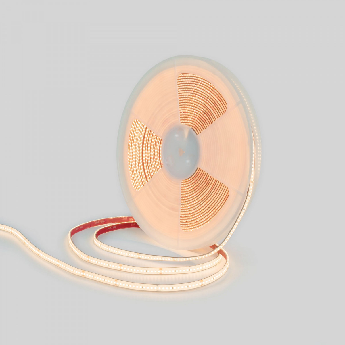 48V DC onderdompelbare LED Strip - Enkele kleur - 9.6W/m - 12mm - IP68 - 20 meter - 168ch/m