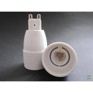 Adapter G9 draad naar E14 draad