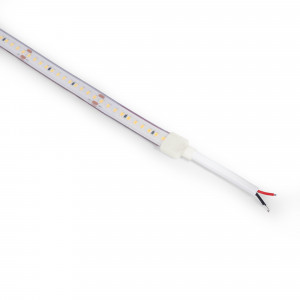 Start/eindkap voor onderdompelbare LED strip met print 10mm