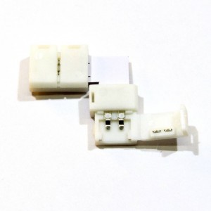 Connector voor LED-strips 8mm voor 90º hoeken