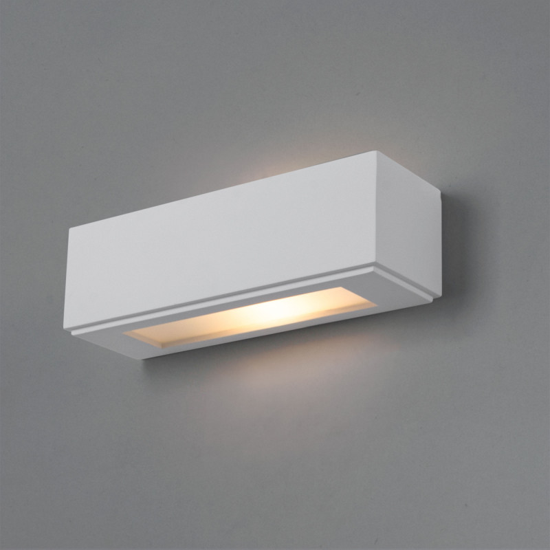 Gips wandlamp "Plast" - Bidirectioneel - 1 x G9