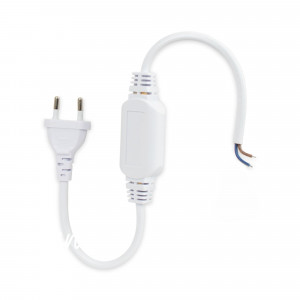 Stroomgelijkrichtkabel voor LED strip COB 220V AC - IP67