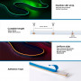 LED Strip COB 24V DC RGB - Zijdelings uitstralend - 12W/m - 10mm - IP20 - 5cm gesneden - Rol van 5 meter