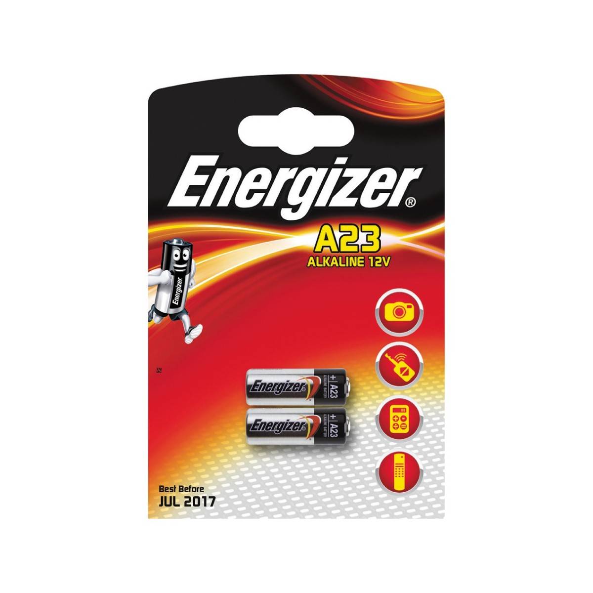 Energizer A23 Batterij Blister à 2 stuks.