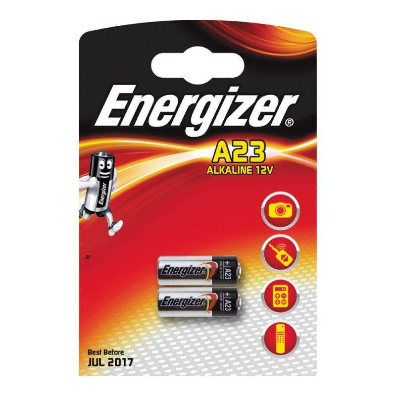 Energizer A23 Batterij Blister à 2 stuks.