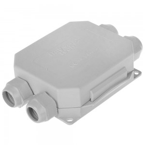 READYBOX WATERDICHTE AFTAKDOOS MET GEÏNTEGREERDE ISOLERENDE GEL IP68 MET 5 CONNECTOREN 6MM2