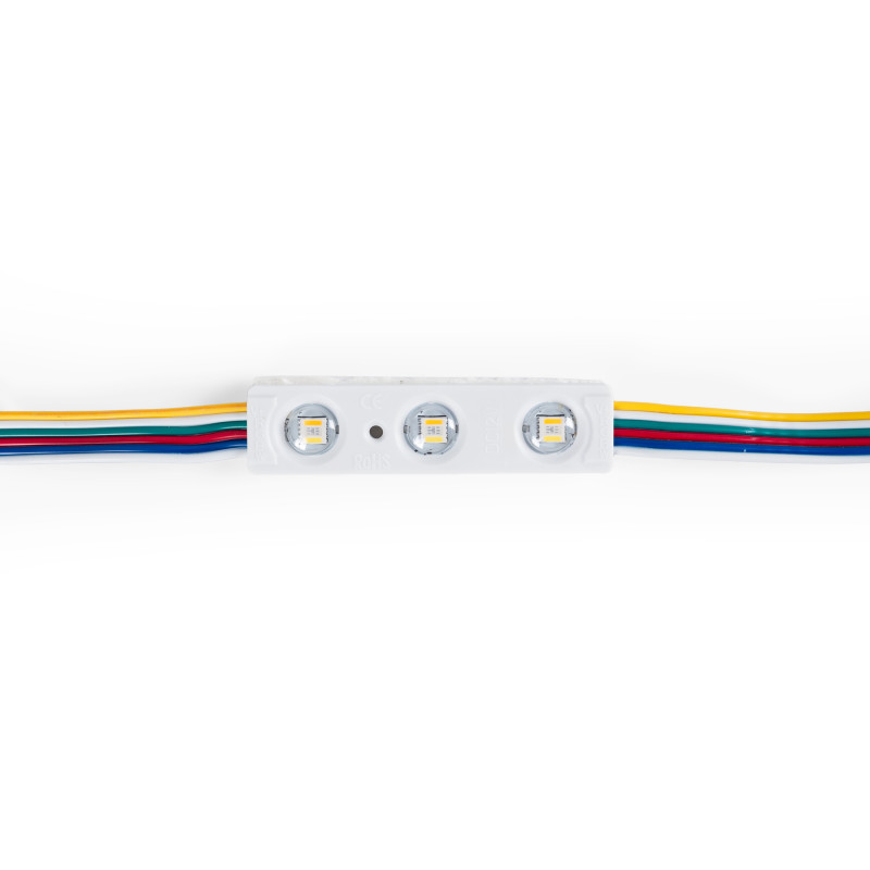 RGB + CCT LED modules voor bewegwijzering - 0.96W - 12V - IP65 - 120º.