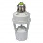 Adapter voor E27 LED lamp met PIR bewegingssensor