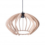 Houten hanglamp "Pili" - Ø 48cm - 1 x E27