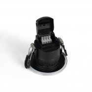 Inbouwspot LED 6W - CCT - TRIAC dimbaar - Ø68mm - IP65 - Zwart