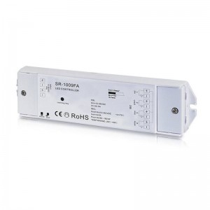 RGB/RGBW Dimmer PMW Regelaar - 12-36VDC (4 kanalen 5A/kanaal) - RF Ontvanger - Sunricher Perfect RF