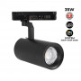 LED CCT 1-fase Railspot – 35W – ZOOM 20º-60º – CRI 90