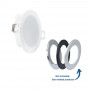 LED inbouwspot voor buiten 5W - 3000K - IP65 - TRIAC dimbaar - Verwisselbare Ring - Ø68mm