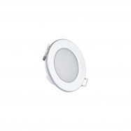 LED downlight voor buiten 5W - 4000K - IP65 - TRIAC dimbaar - Verwisselbare ring - Ø68mm