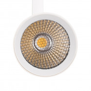 Driefasige LED railspot 20W - CCT - CRI90 - 1900 lm met honingraatreflector