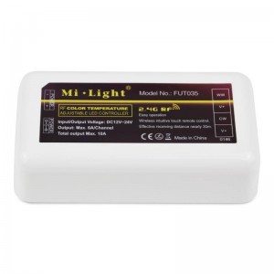 WIFI Regelaar voor CCT 24V 2.4G CCT Strips