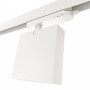 Vierkante LED 3-fase Railspot – Verstelbaar vermogen: 12-42W – 4000K – CRI 90 – 35° x 70° hoek