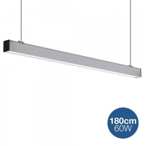 Lineair LED pendelarmatuur 60W 180cm 5100lm