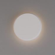 Wandlamp "Lune" van gips - 2,5W - Warm licht