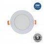 Inbouw ronde LED downlight 6W - 5 jaar garantie