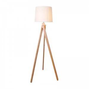 Staande lamp "NASHUA" hout