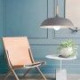 Ronde Houten Hanglamp "MELA" Modern E27