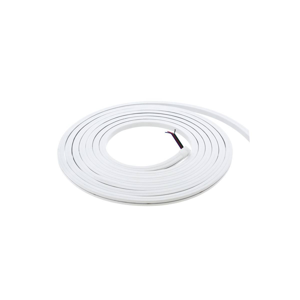 Neón LED Flexible 24V DC - 10X10mm - 5 metros - IP67 - 14W/m - Curvatura vertical