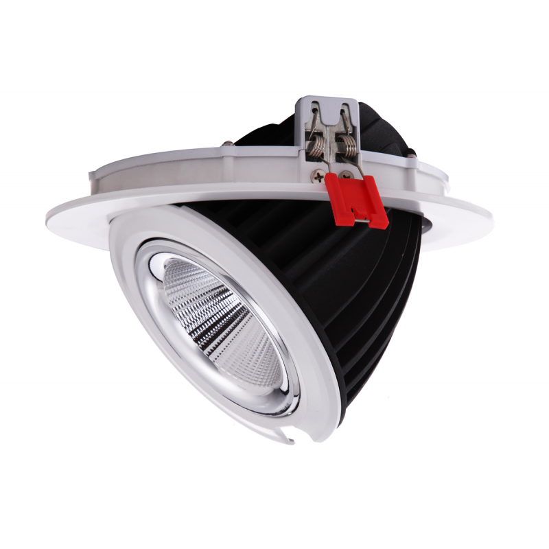 Downlight LED redondo empotrable basculante 48W