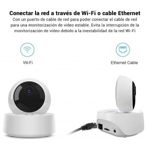 Cámara de Seguridad WiFI 1080P H.264 360º | SONOFF