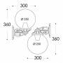 Apliques de pared globo FUMAGALLI