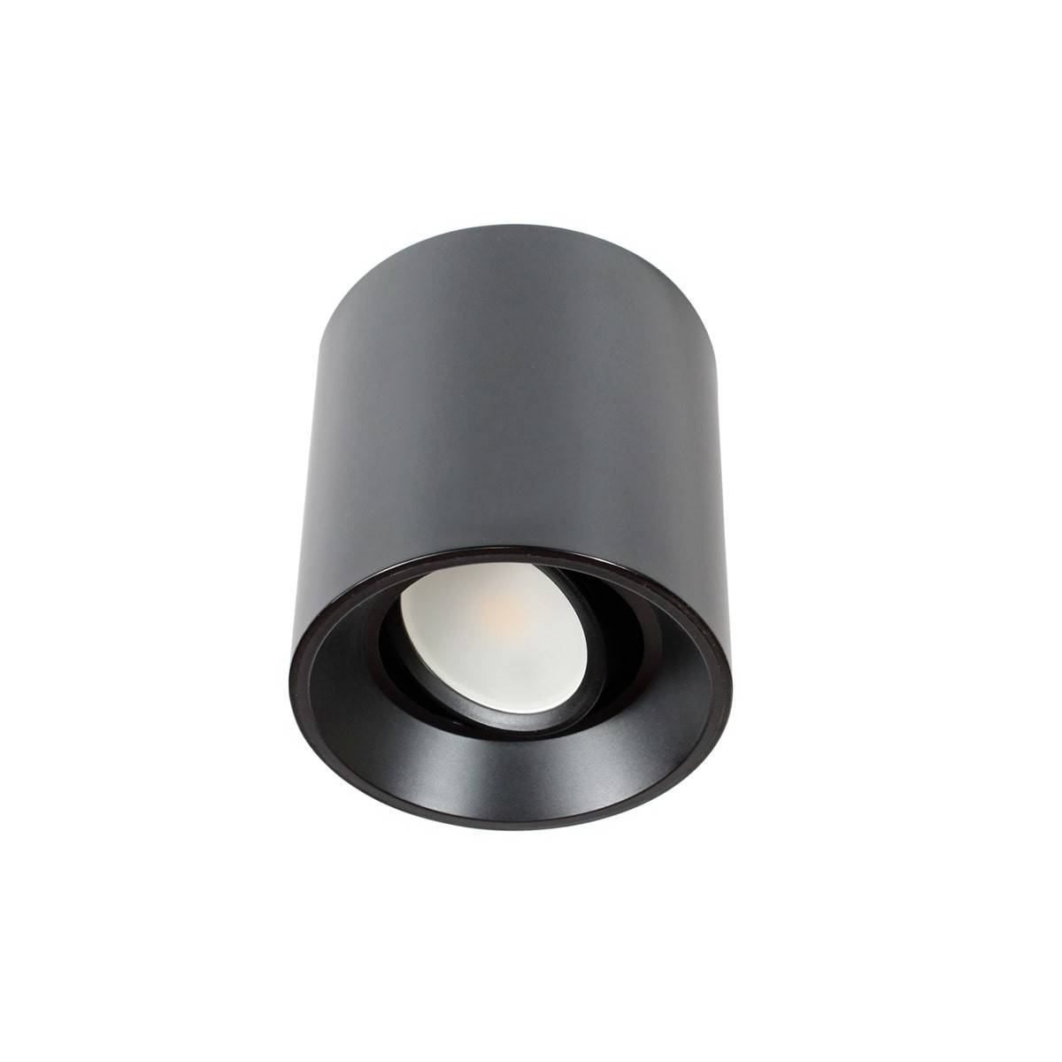 Aro downlight de superficie orientable GU10, MR16 PVC