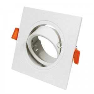 Aros downlight empotrables cuadrados basculantes