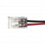 Conector para inicio de tiras LED COB monocolor de 8mm