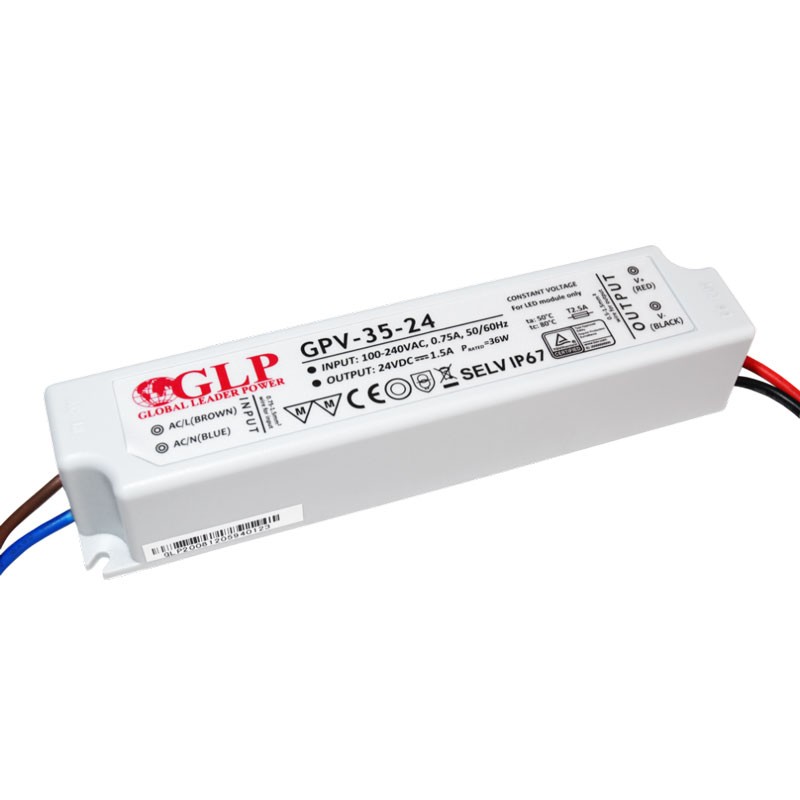 Fuente de alimentación LED de 35W 24V - GLP