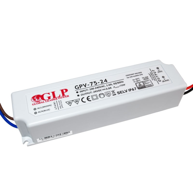 Fuente de alimentación LED de 75W 24V - GLP